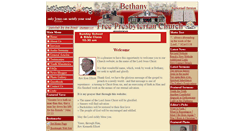 Desktop Screenshot of bethanyfpc.org